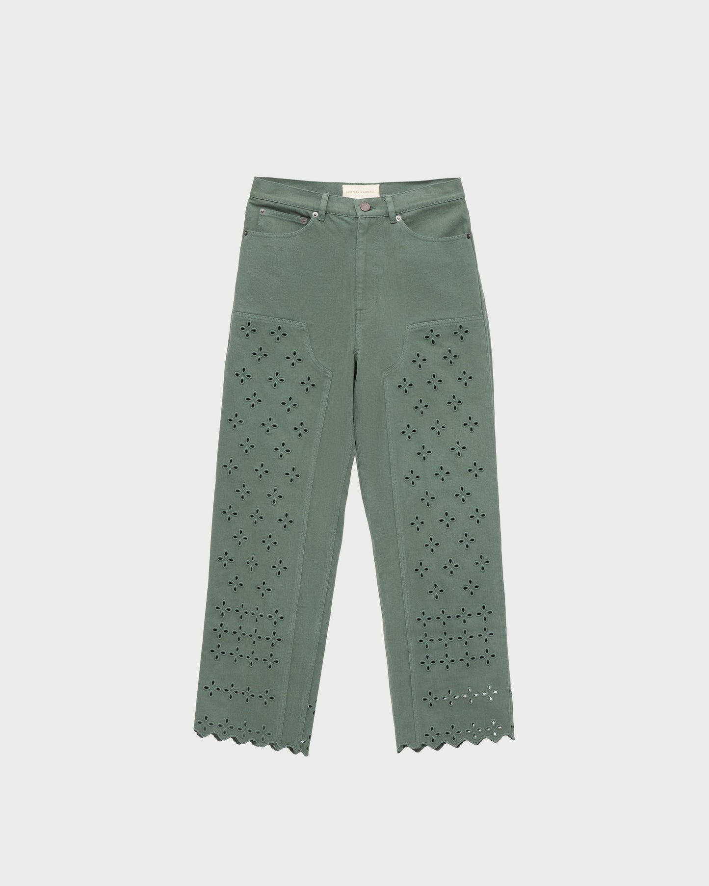 Demi Embroidered Pant | Loeffler Randall Women