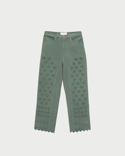 Demi Embroidered Pant | Loeffler Randall Women