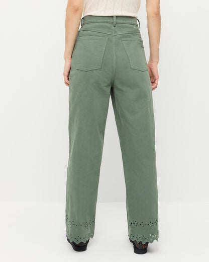 Demi Embroidered Pant | Loeffler Randall Women