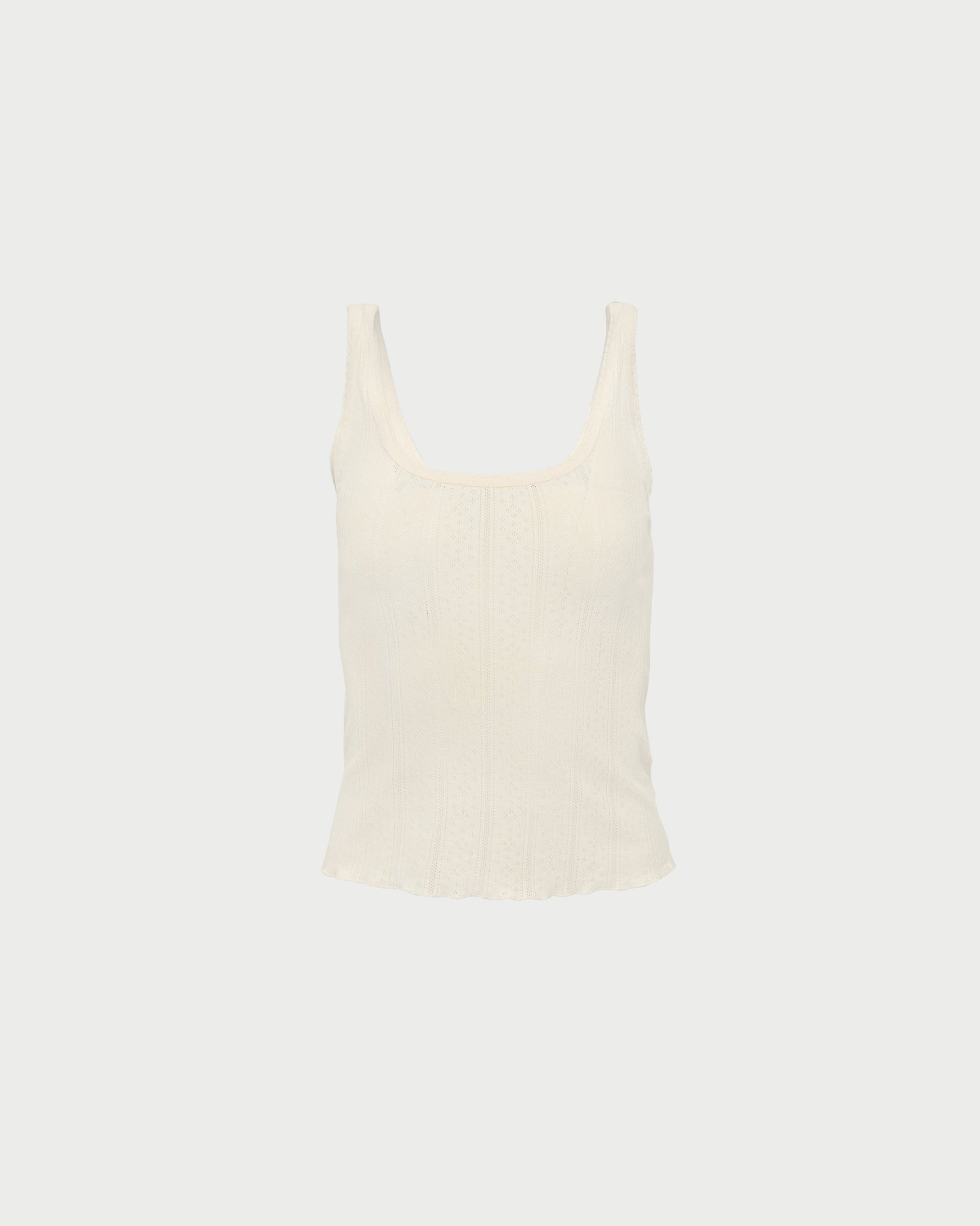 Rylee Pointelle Tank Top | Loeffler Randall Women