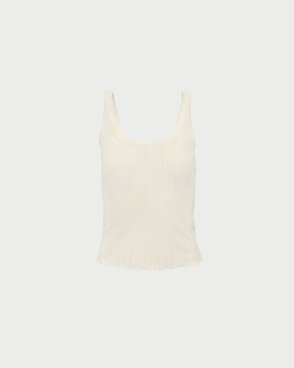 Rylee Pointelle Tank Top | Loeffler Randall Women