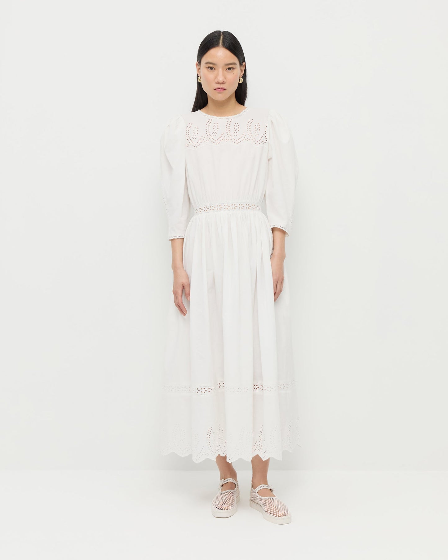 Thelma Eyelet Dress | Loeffler Randall Women
