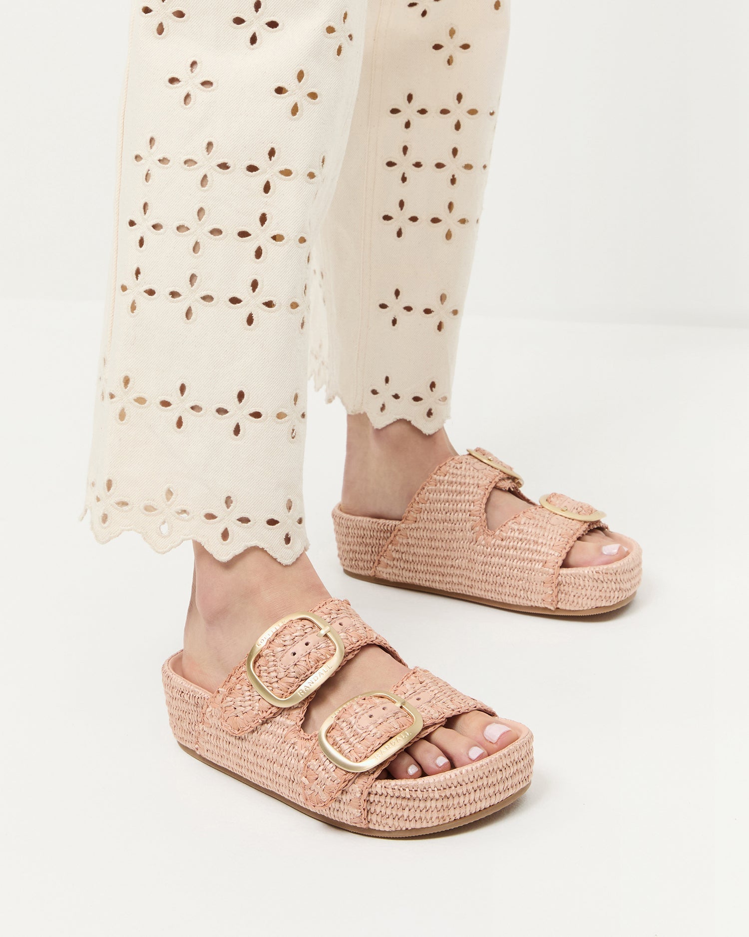 Theo Blush Two-Band Sandal | Loeffler Randall Women