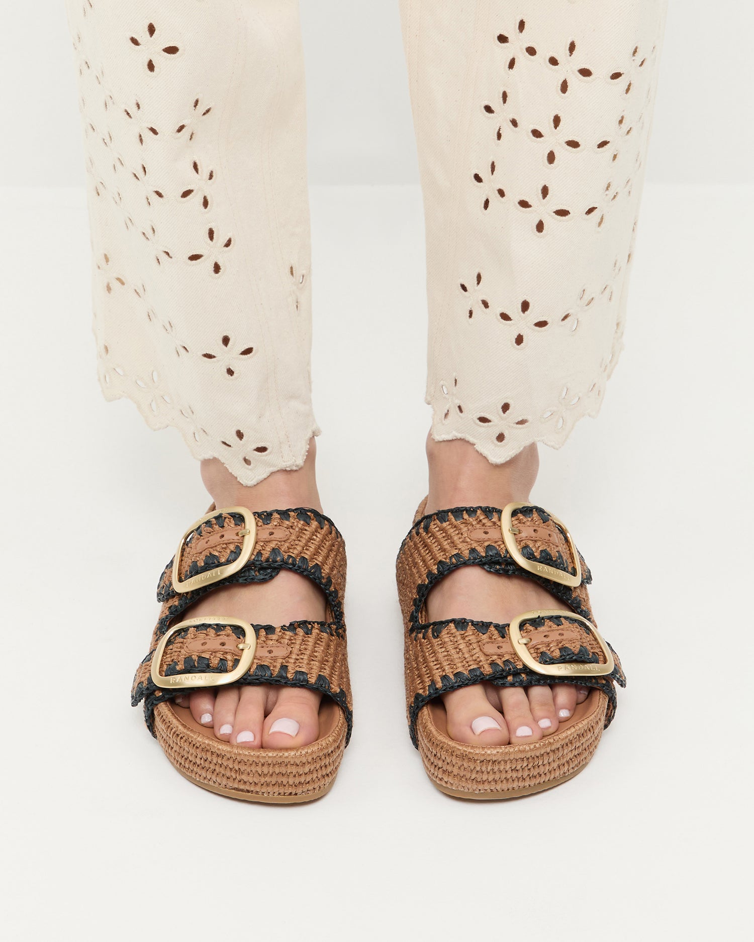 Theo Brown Two-Band Sandal | Loeffler Randall Women