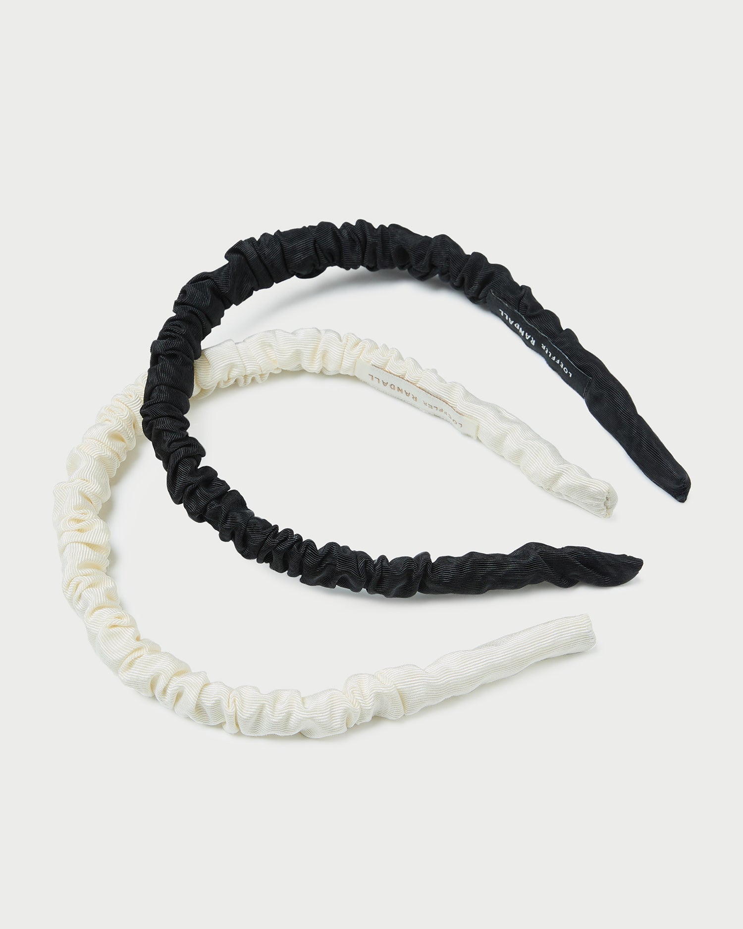Sabine Black/Cream Headband Set | Loeffler Randall Women