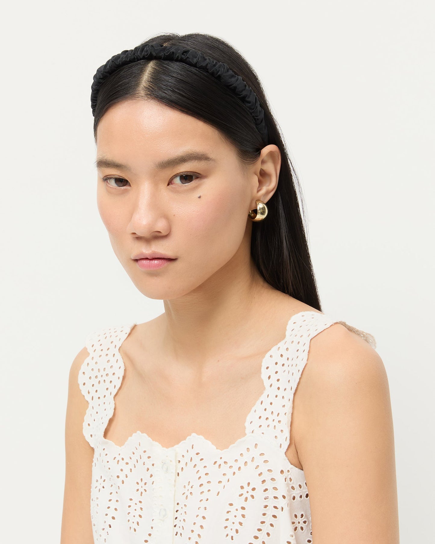 Sabine Black/Cream Headband Set | Loeffler Randall Women