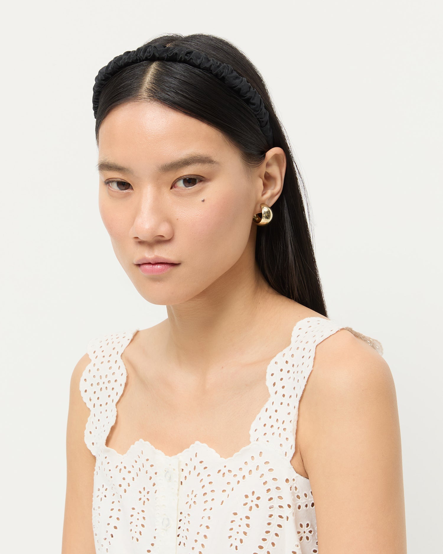 Sabine Black/Cream Headband Set | Loeffler Randall Women