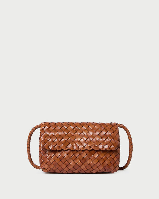 Vinnie Timber Woven Leather Crossbody | Loeffler Randall Women