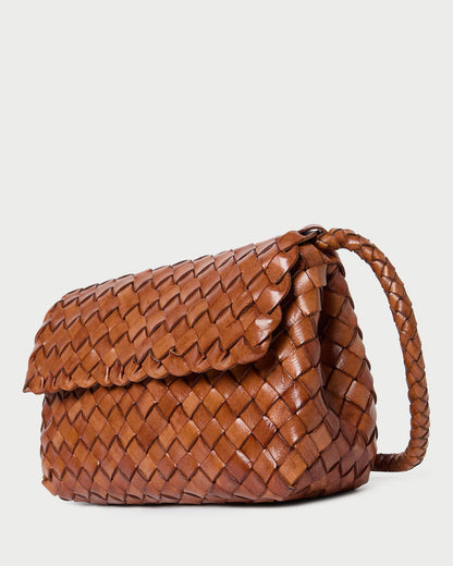 Vinnie Timber Woven Leather Crossbody | Loeffler Randall Women