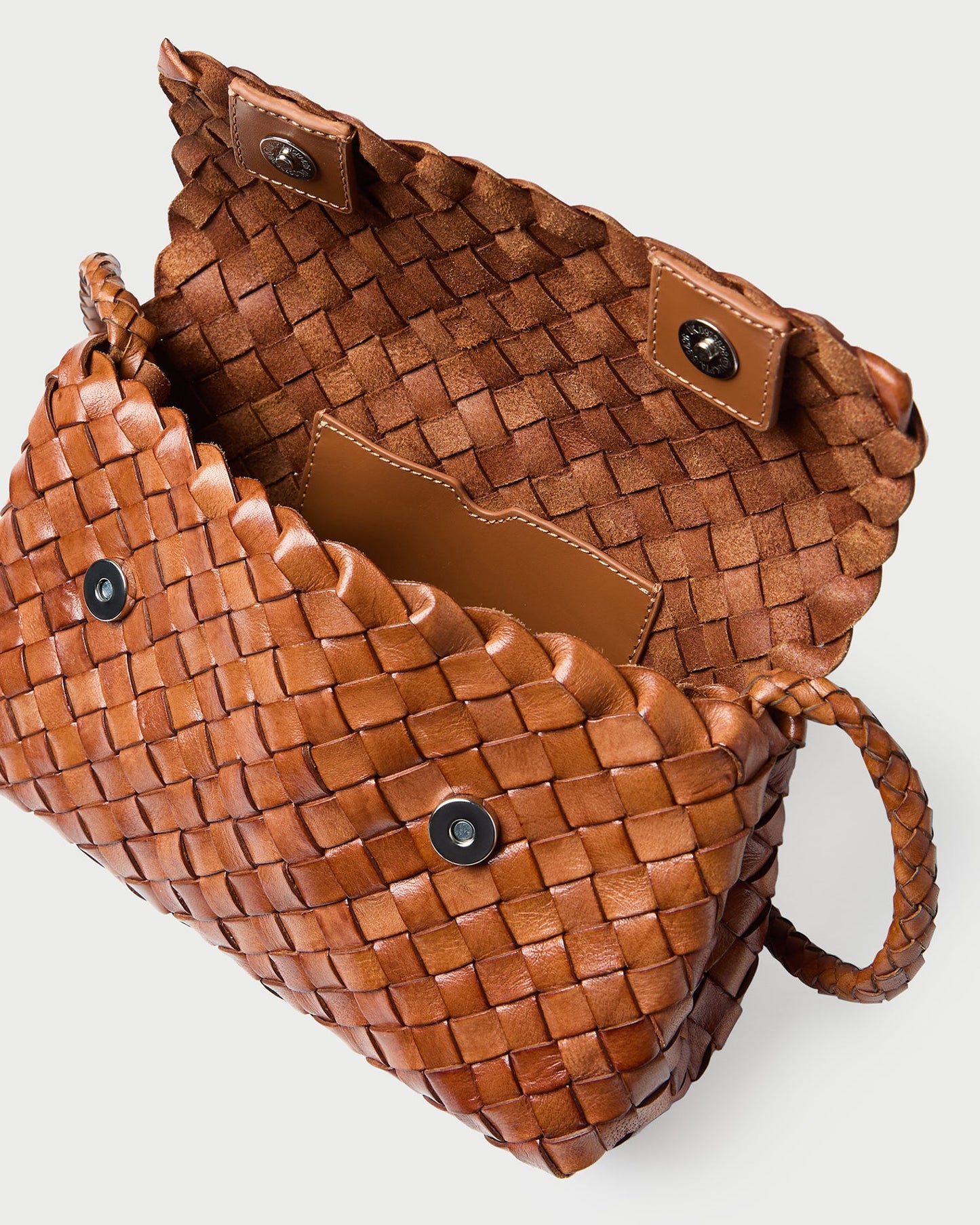 Vinnie Timber Woven Leather Crossbody | Loeffler Randall Women
