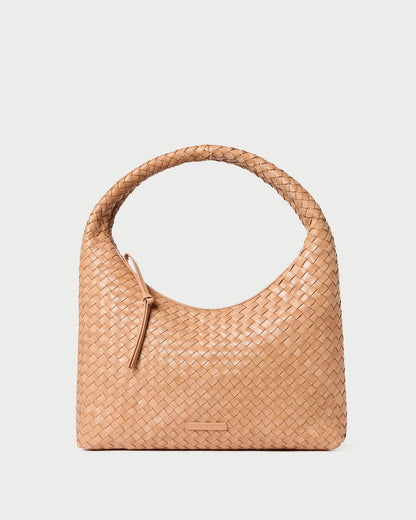 Willow Desert Sand Woven Hobo Bag | Loeffler Randall Women