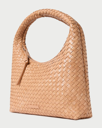 Willow Desert Sand Woven Hobo Bag | Loeffler Randall Women