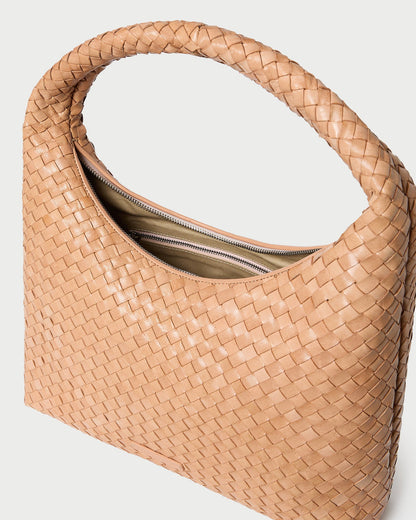 Willow Desert Sand Woven Hobo Bag | Loeffler Randall Women