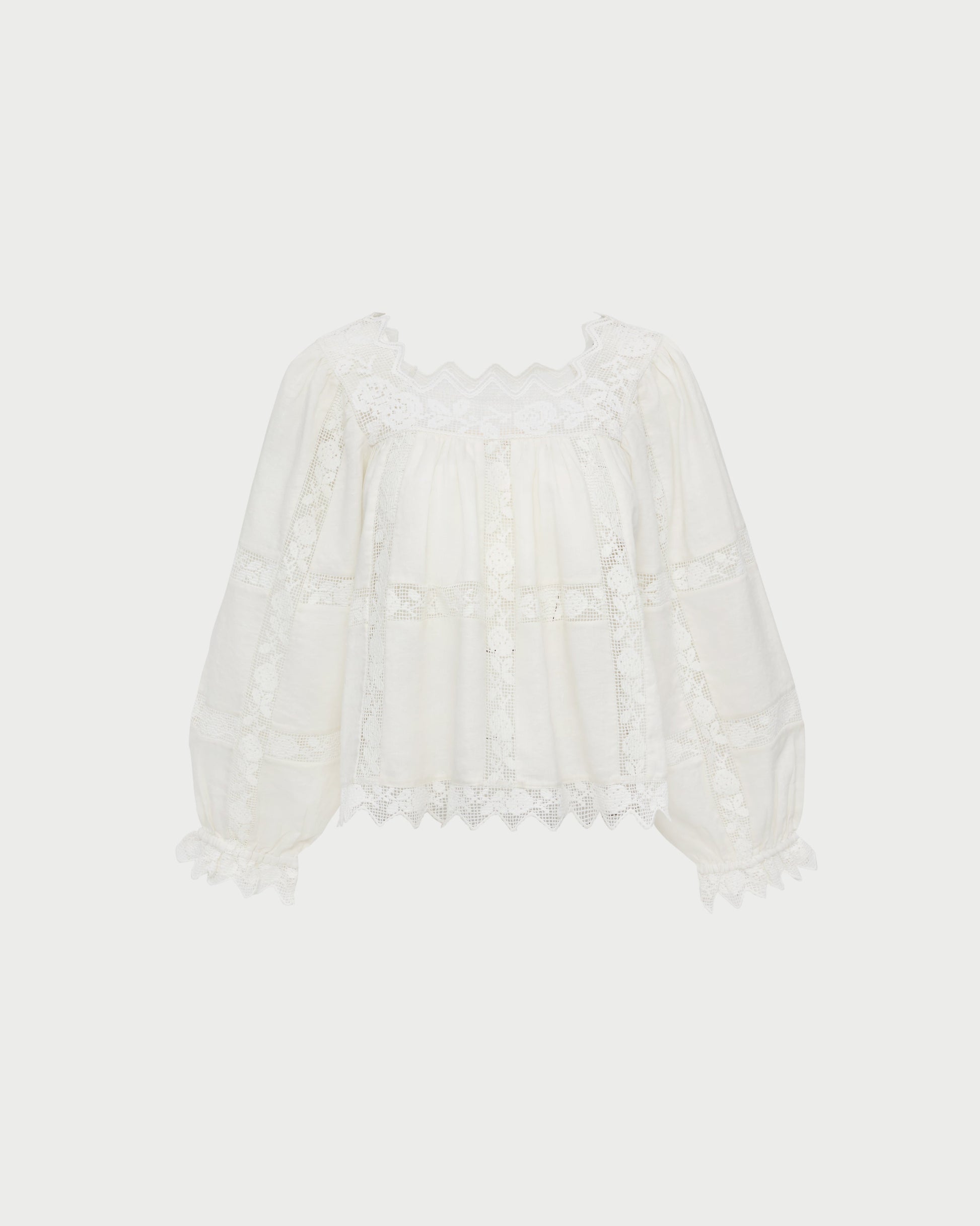 Pauline Embroidered Lace Blouse | Loeffler Randall Women