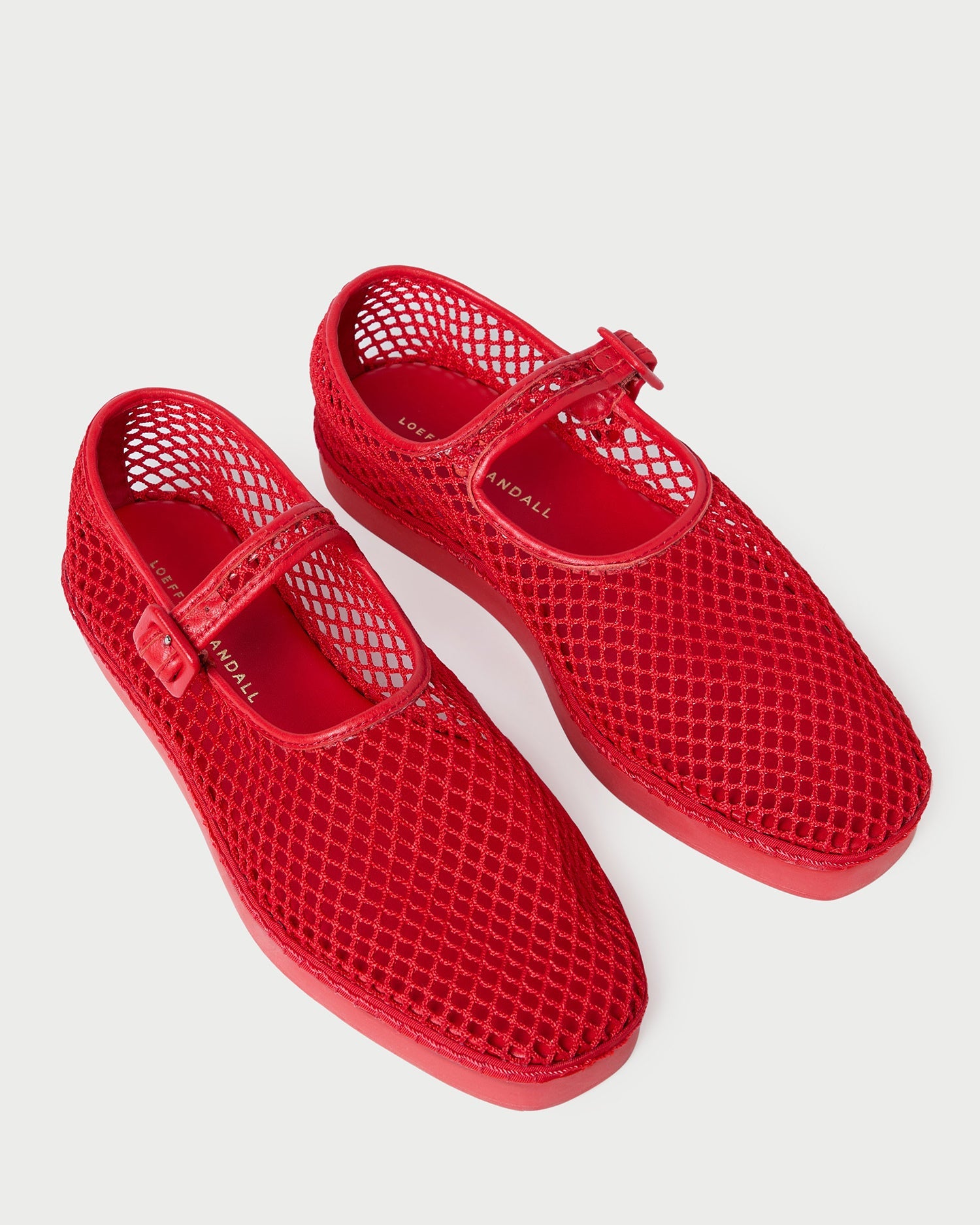 Rita Red Netted Mary Jane | Loeffler Randall Women