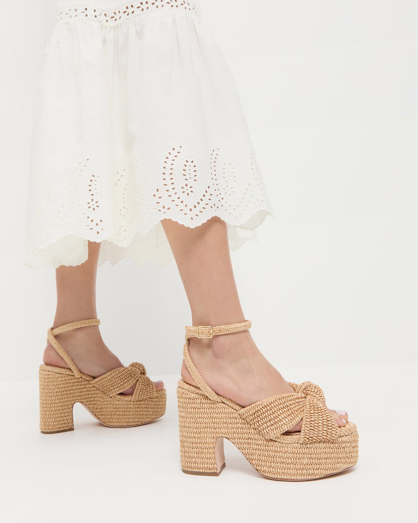 Liza Natural Platform Sandal | Loeffler Randall Women