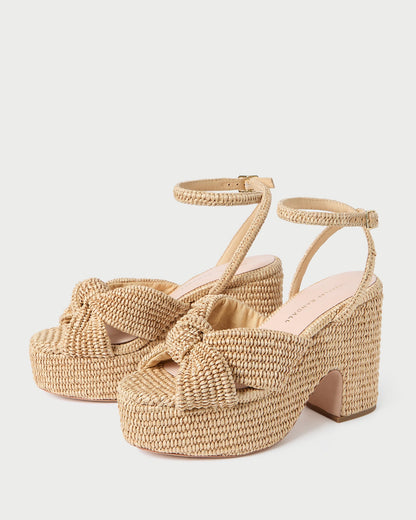 Liza Natural Platform Sandal | Loeffler Randall Women