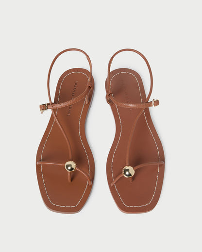 Lara Timber Leather Sandal | Loeffler Randall Women