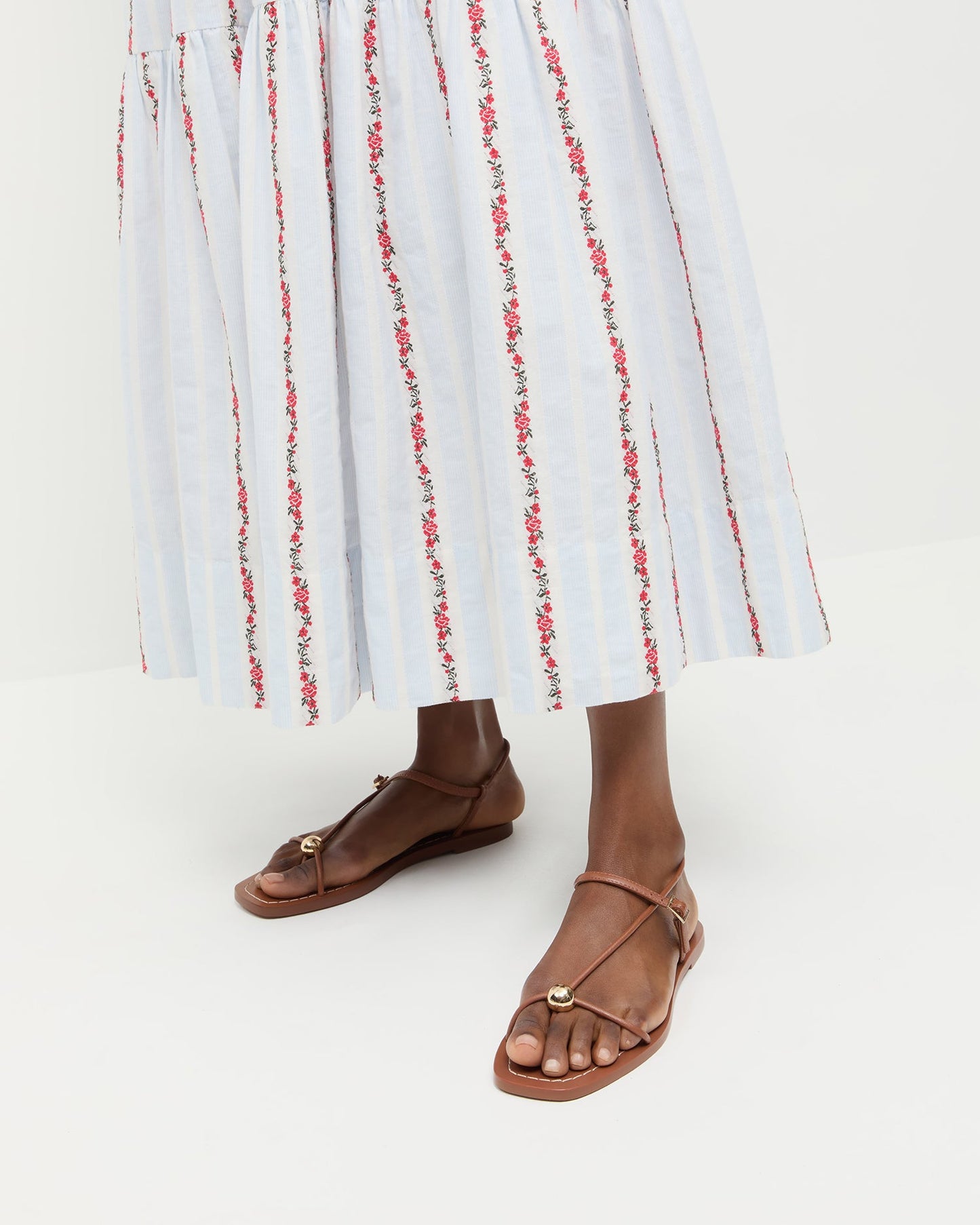 Lara Timber Leather Sandal | Loeffler Randall Women