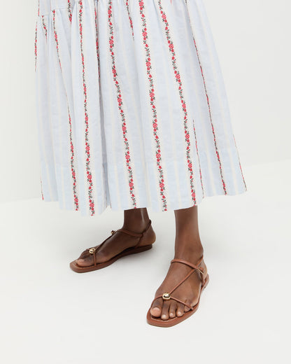 Lara Timber Leather Sandal | Loeffler Randall Women