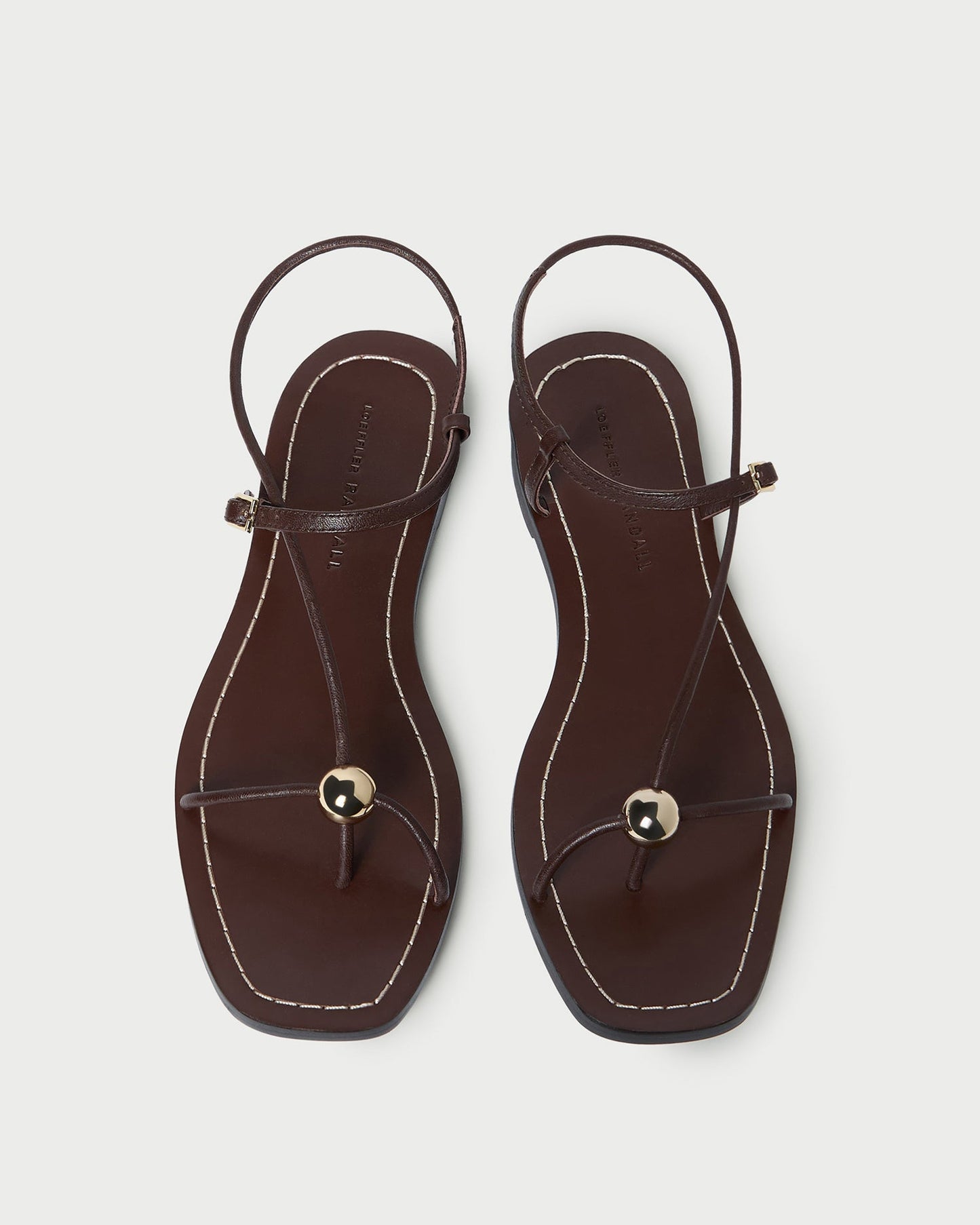 Lara Espresso Leather Sandal | Loeffler Randall Women