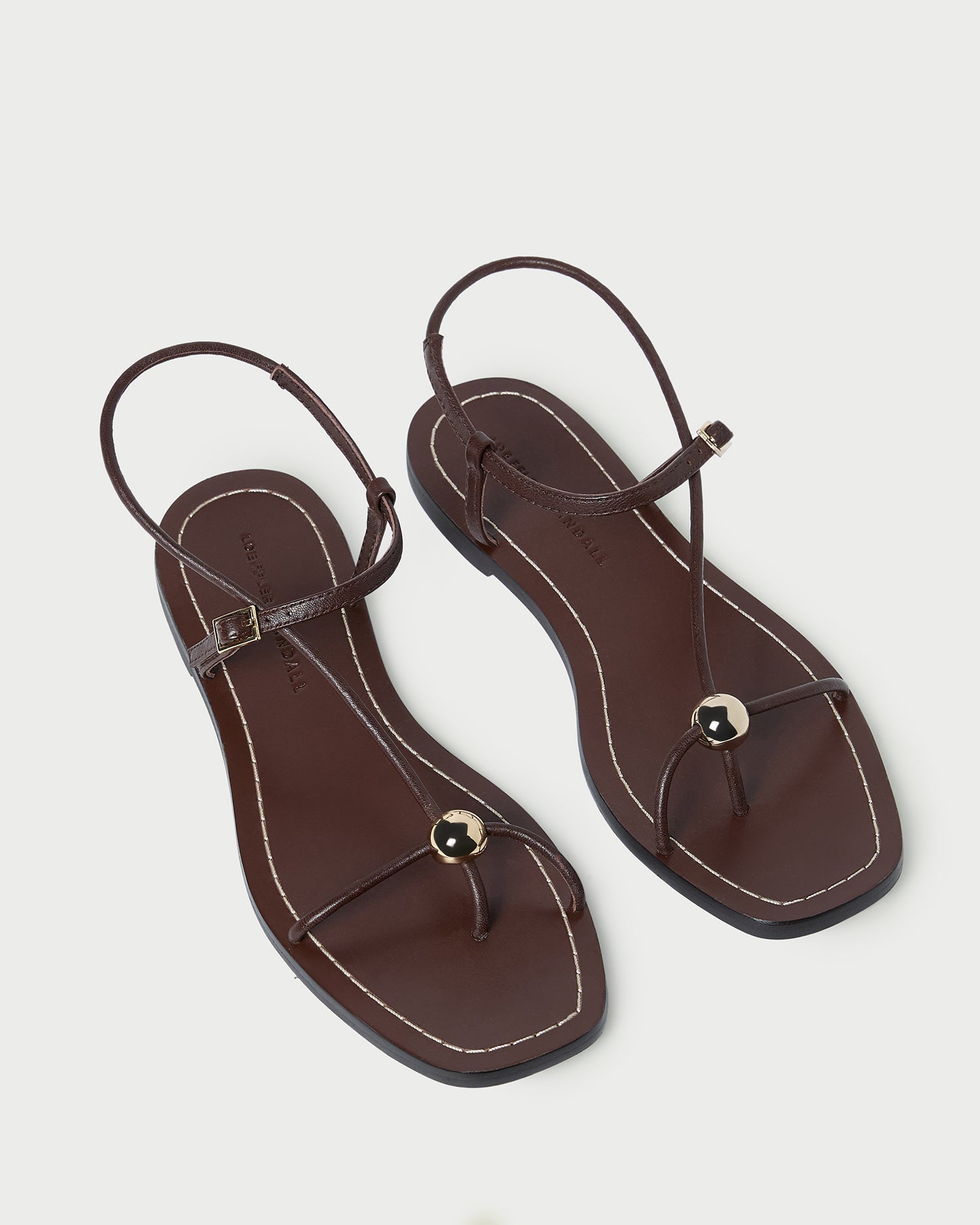 Lara Espresso Leather Sandal | Loeffler Randall Women