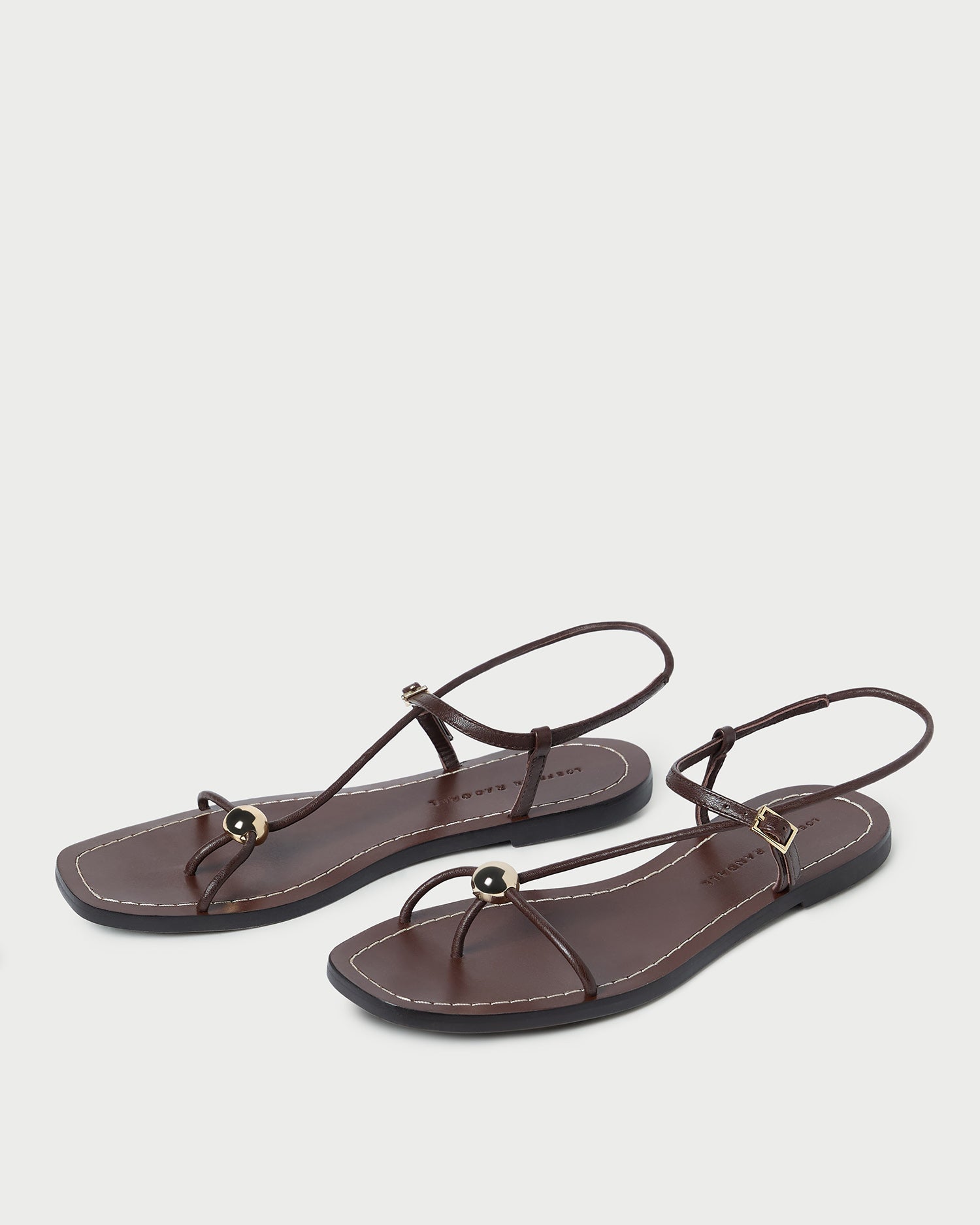 Lara Espresso Leather Sandal | Loeffler Randall Women