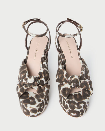 Liza Leopard Platform Sandal | Loeffler Randall Women