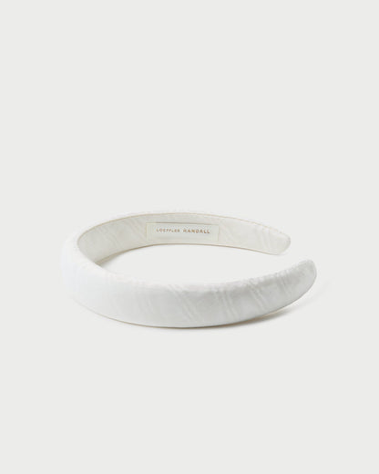 Marina Cream Puffy Headband | Loeffler Randall Women