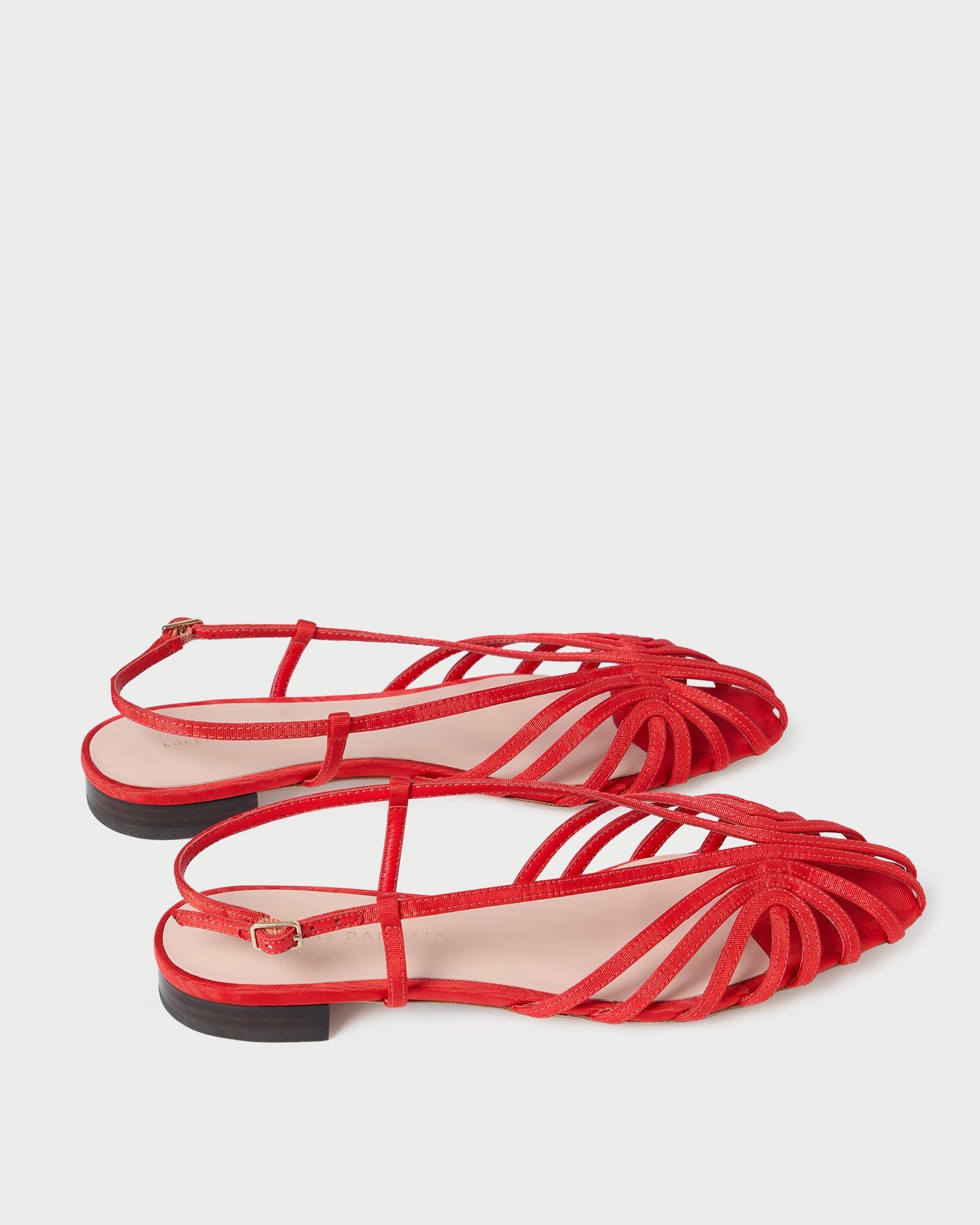 Devon Red Moiré Slingback Sandal | Loeffler Randall Women
