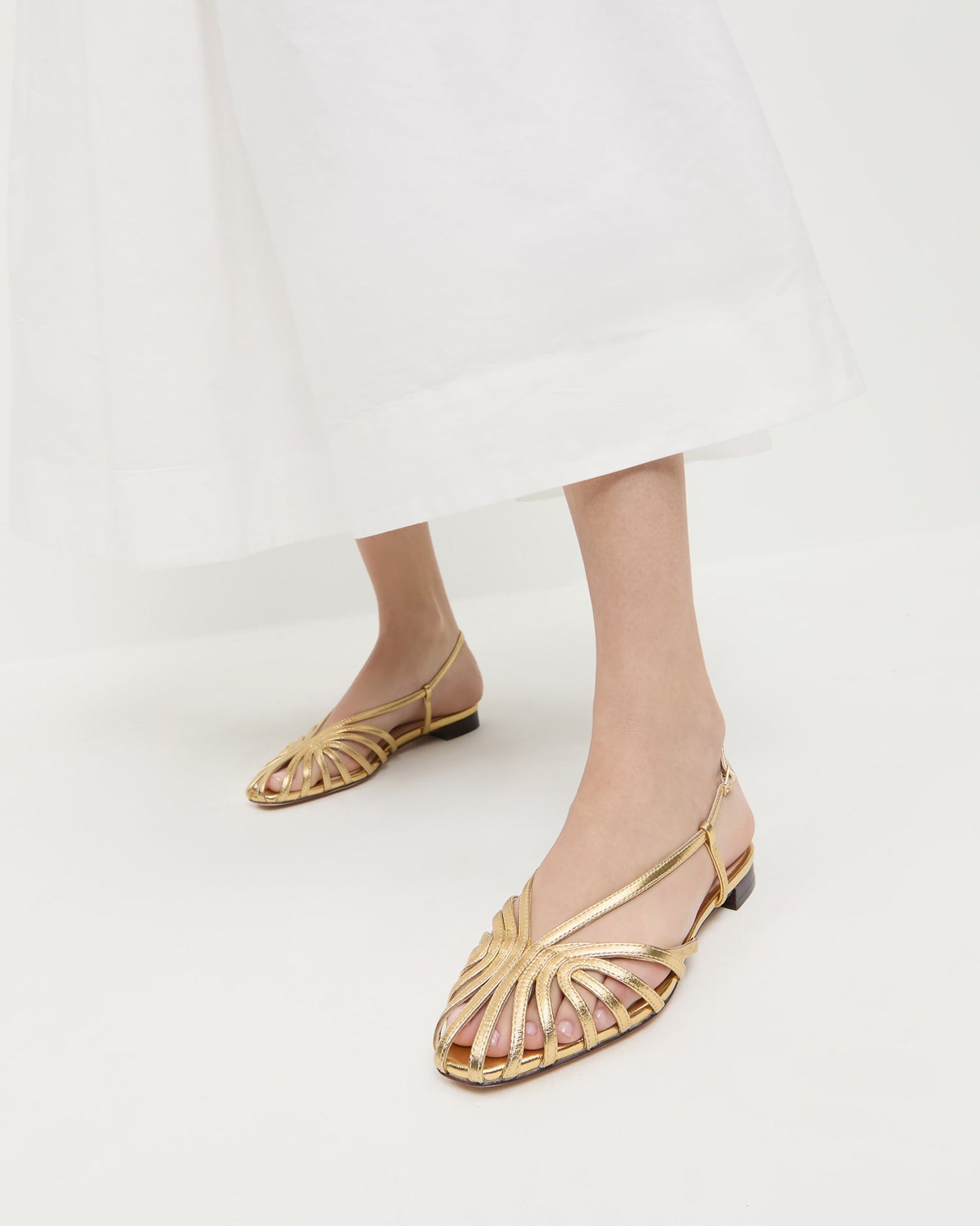 Devon Gold Slingback Sandal | Loeffler Randall Women
