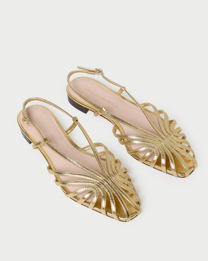 Devon Gold Slingback Sandal | Loeffler Randall Women