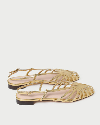 Devon Gold Slingback Sandal | Loeffler Randall Women