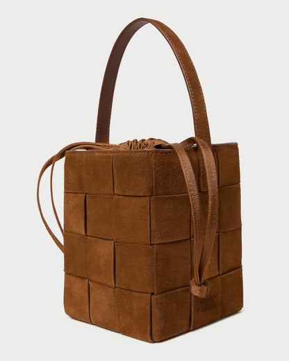 Laith Cacao Woven Bucket Bag | Loeffler Randall Women