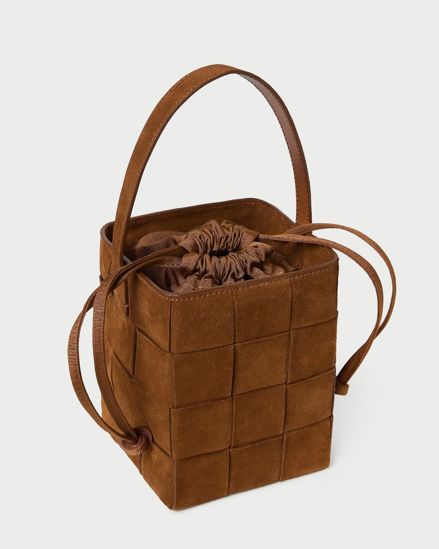 Laith Cacao Woven Bucket Bag | Loeffler Randall Women