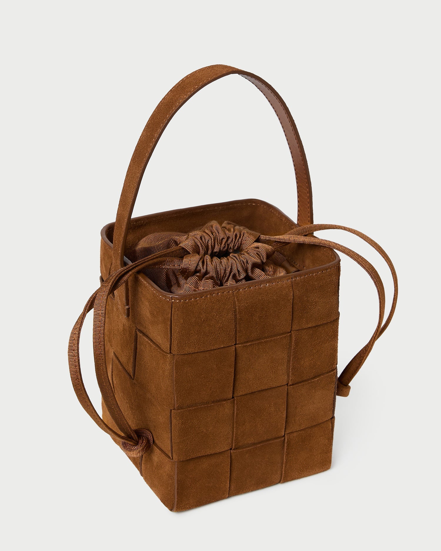 Laith Cacao Woven Bucket Bag | Loeffler Randall Women