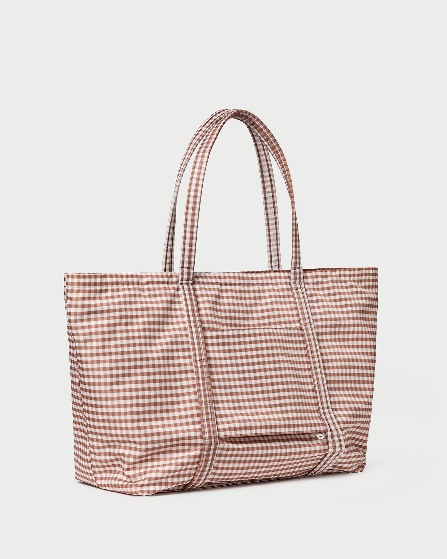 Dina Brown Gingham Travel Tote | Loeffler Randall Women