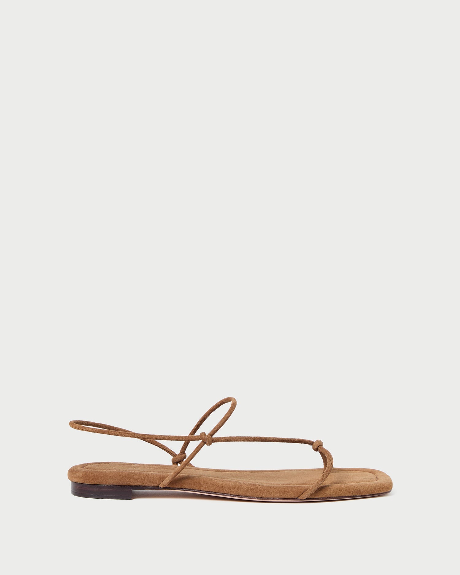 Eleanor Cacao Suede Strappy Sandal | Loeffler Randall Women