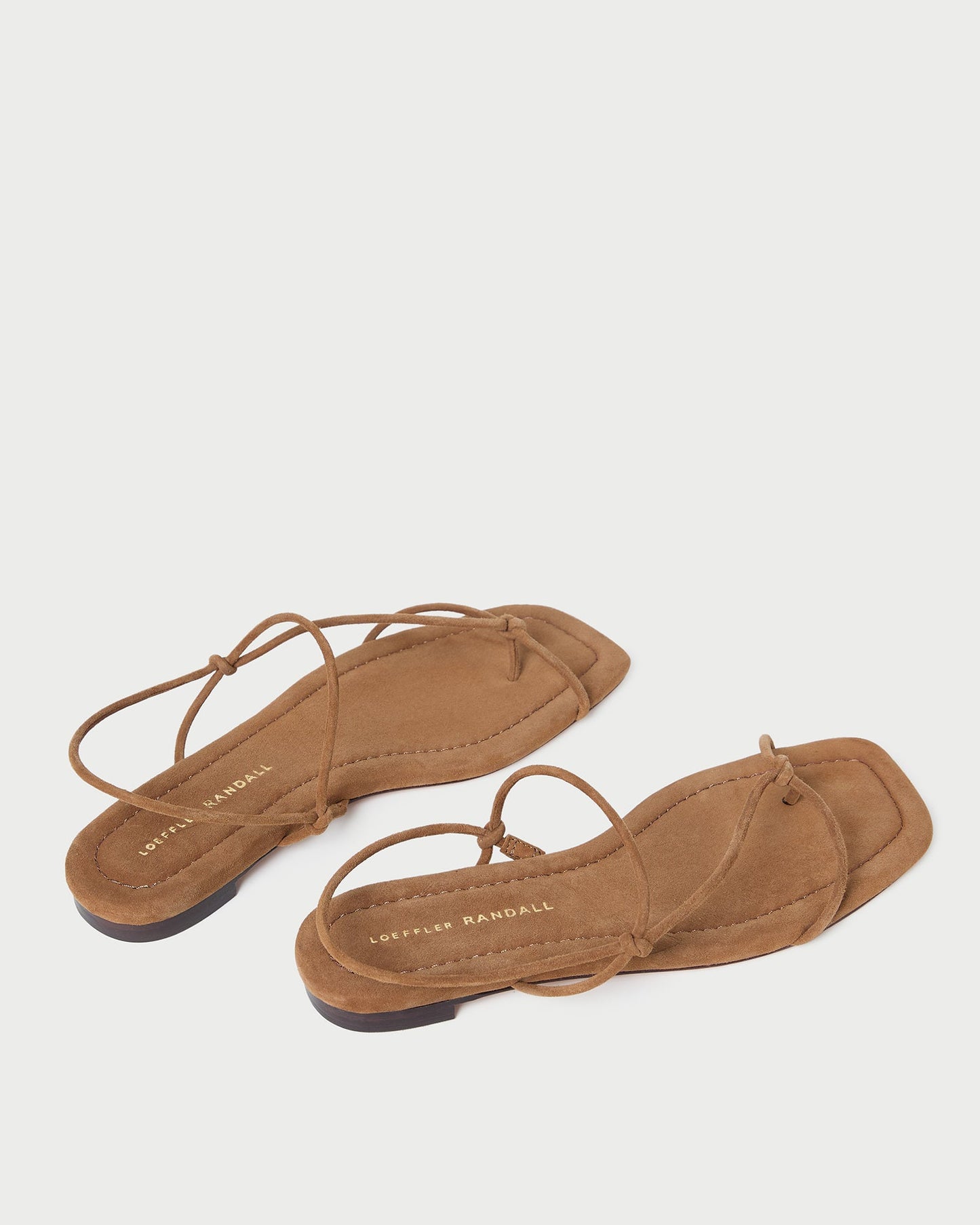 Eleanor Cacao Suede Strappy Sandal | Loeffler Randall Women