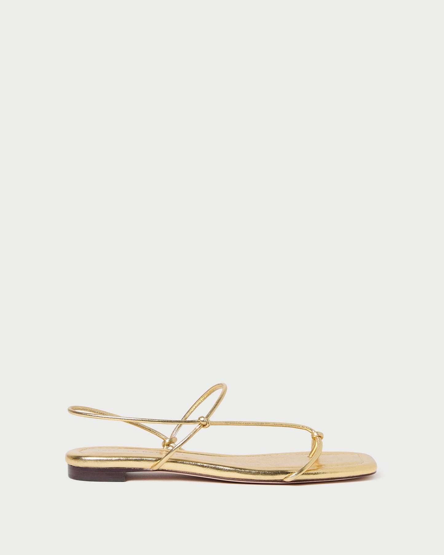 Eleanor Gold Strappy Sandal | Loeffler Randall Women