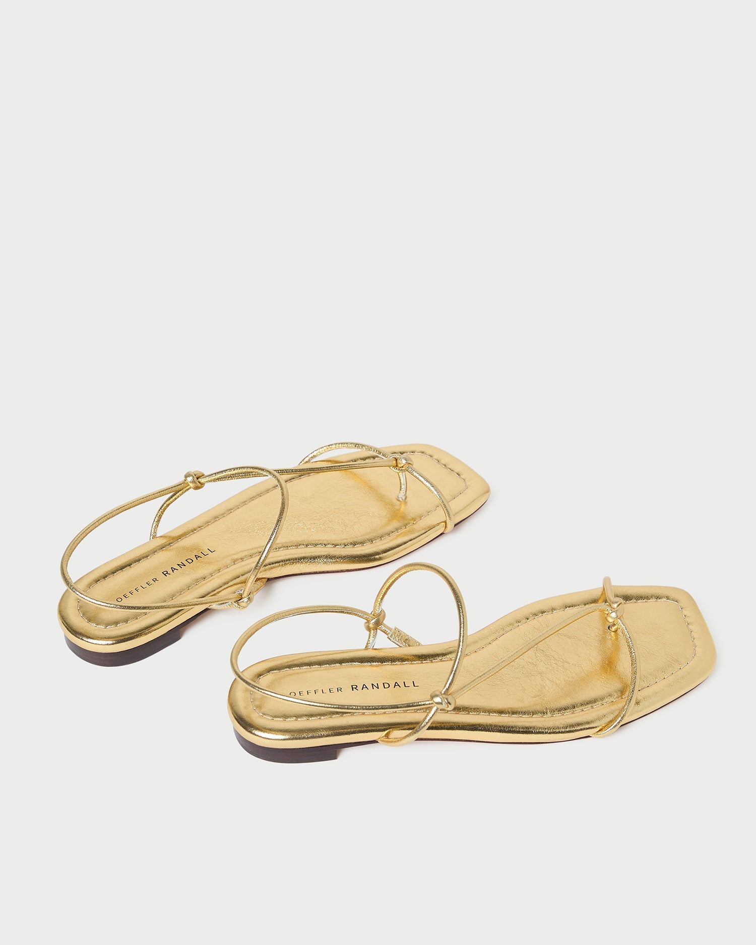 Eleanor Gold Strappy Sandal | Loeffler Randall Women