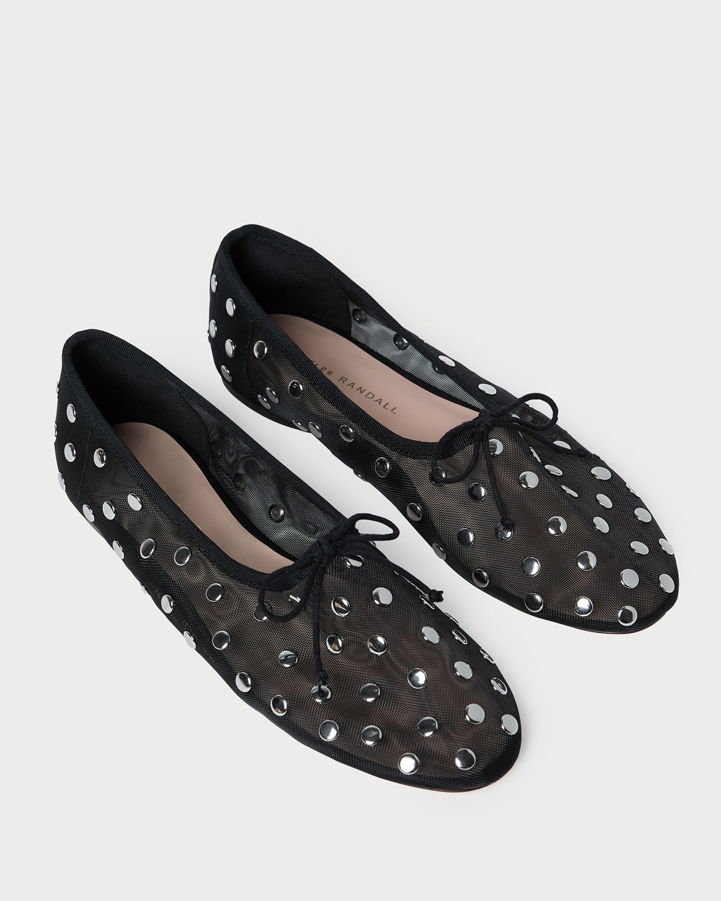 Landon Black/Silver Mesh Ballet Flat | Loeffler Randall Women