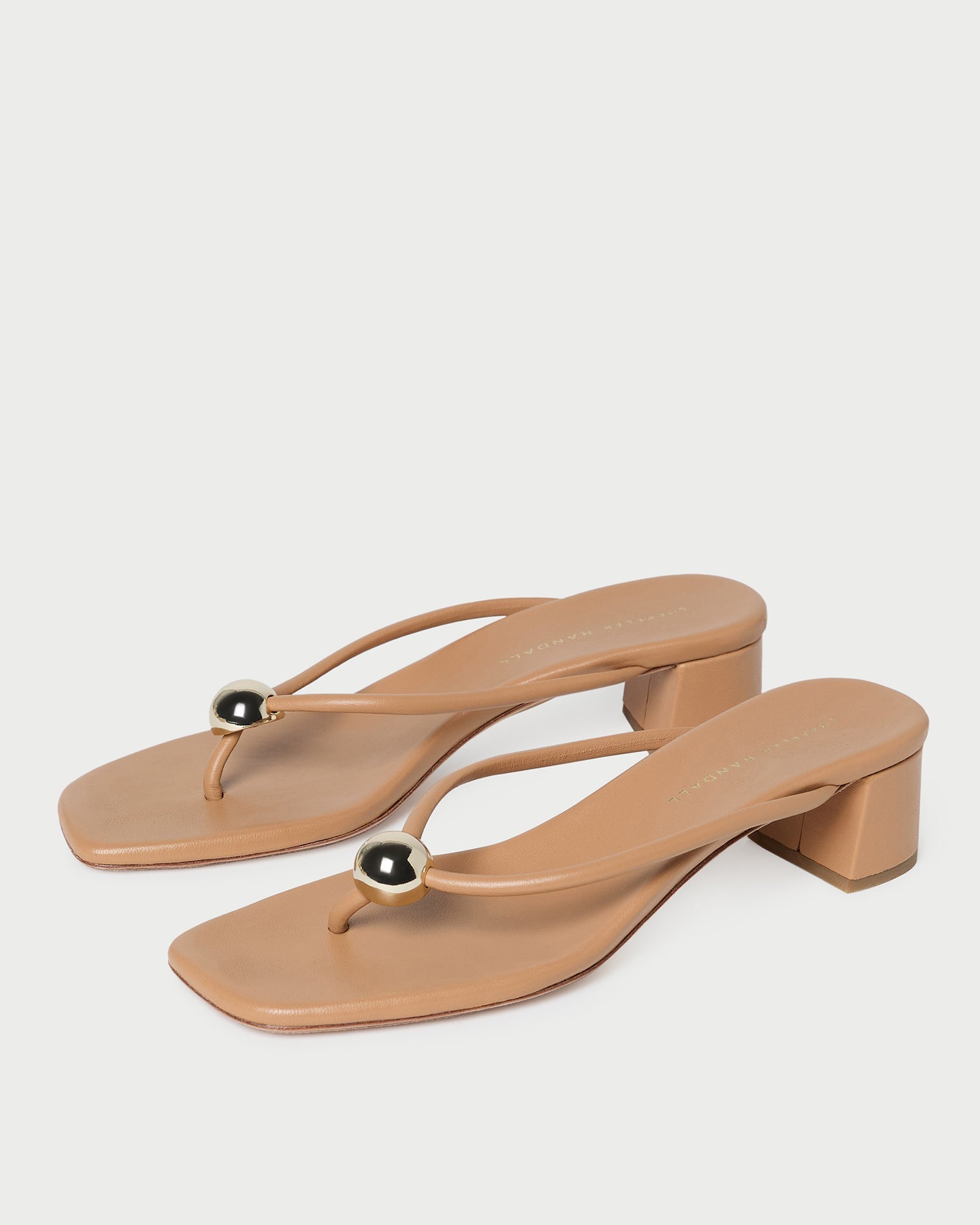 Odessa Dune Leather Heeled Sandal | Loeffler Randall Women