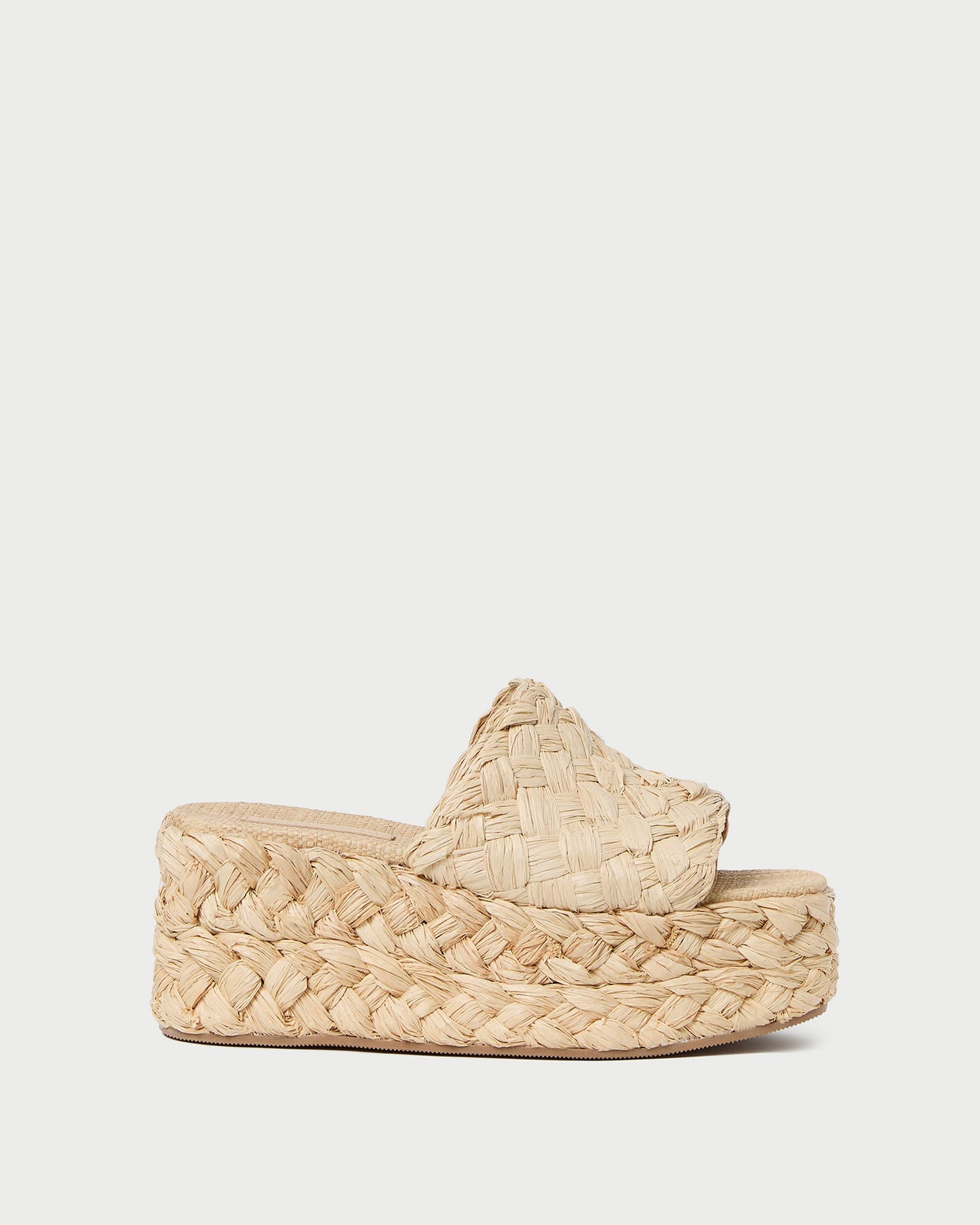 Aaron Natural Braided Straw Mule | Loeffler Randall Women