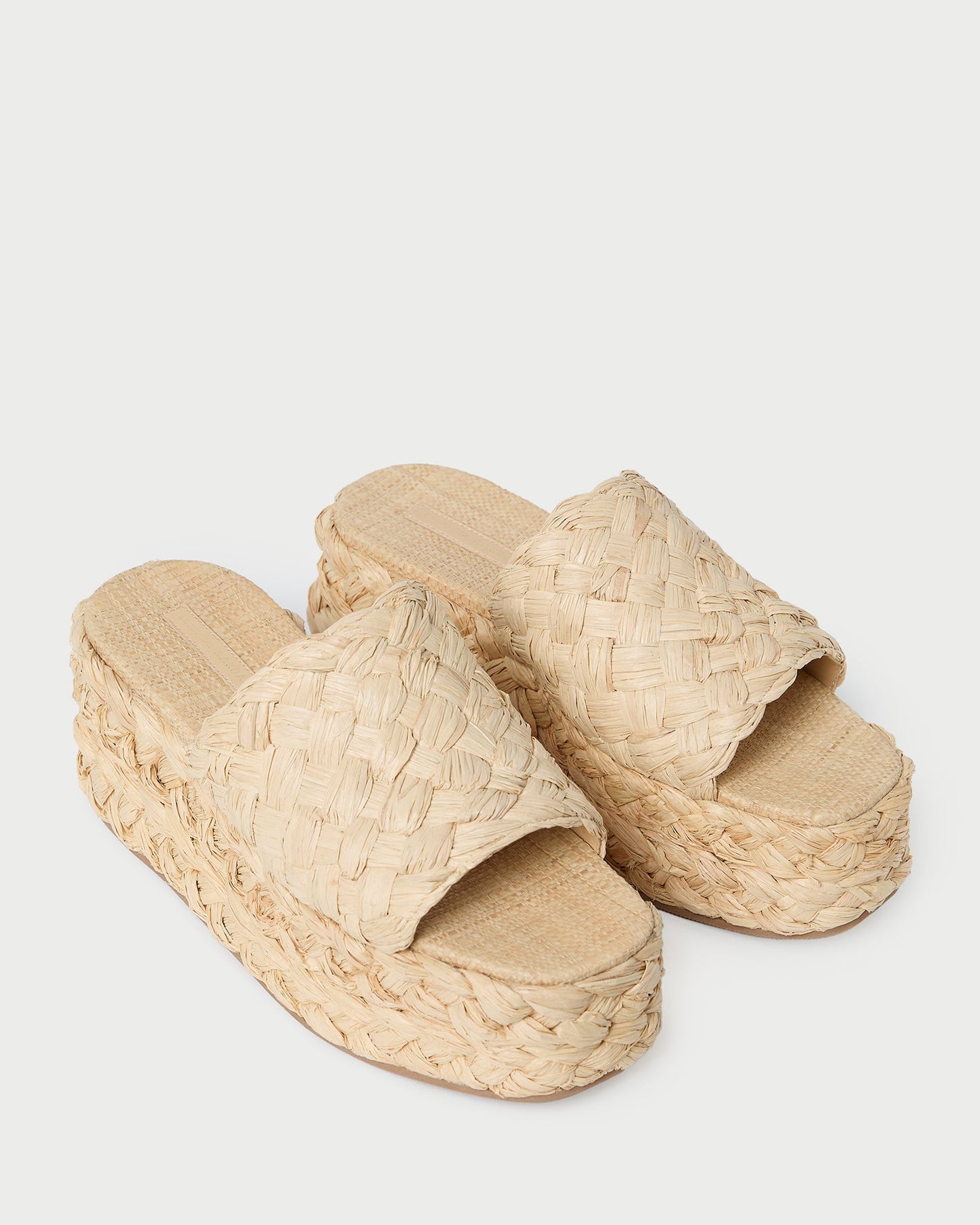 Aaron Natural Braided Straw Mule | Loeffler Randall Women
