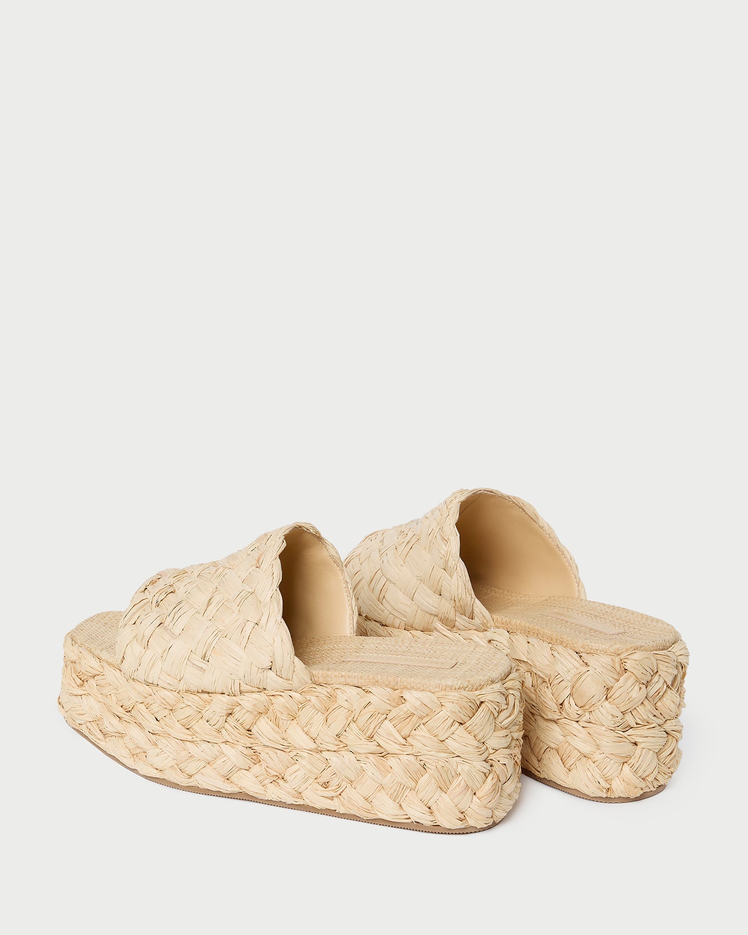 Aaron Natural Braided Straw Mule | Loeffler Randall Women