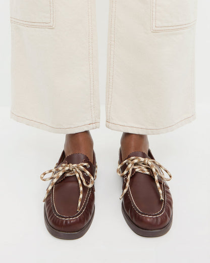Franco Espresso/Butter Boat Shoe | Loeffler Randall Women