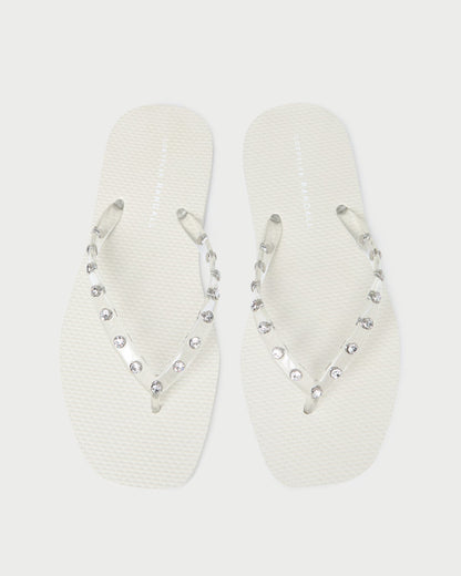 Taryn Cream Jelly Flip Flop | Loeffler Randall Women