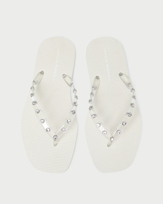 Taryn Cream Jelly Flip Flop | Loeffler Randall Women