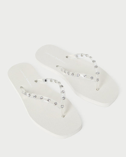 Taryn Cream Jelly Flip Flop | Loeffler Randall Women